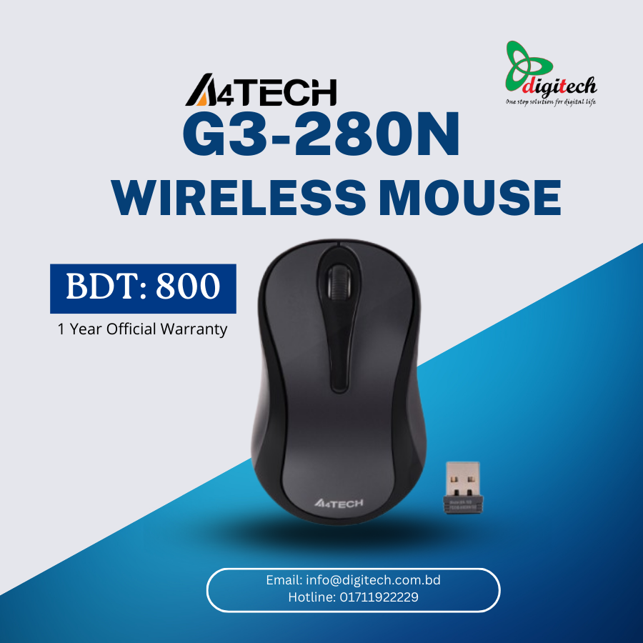 A4TECH G3-280N Wireless Mouse