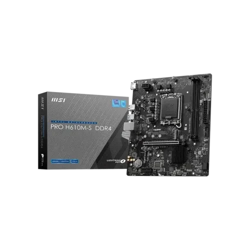 MSI PRO H610M-S DDR4 m-ATX Motherboard