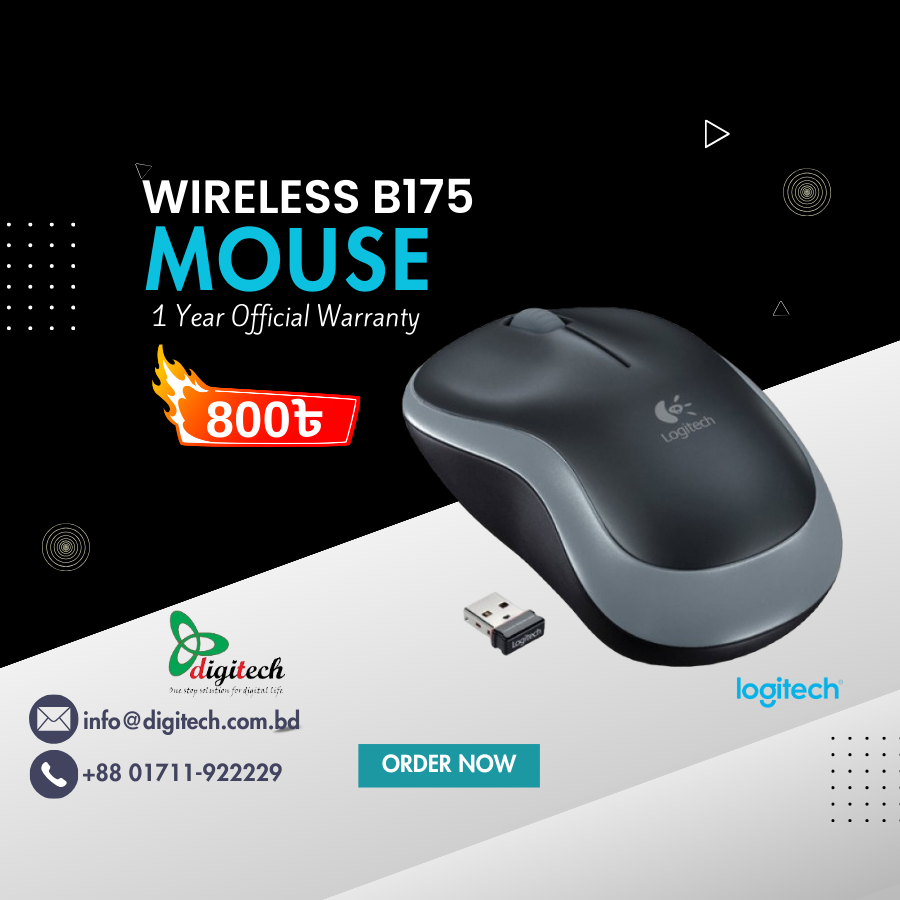 logitech B175 wireless mouse